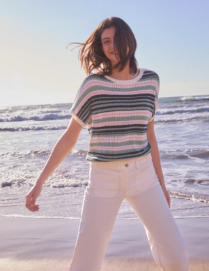 Pull à rayures