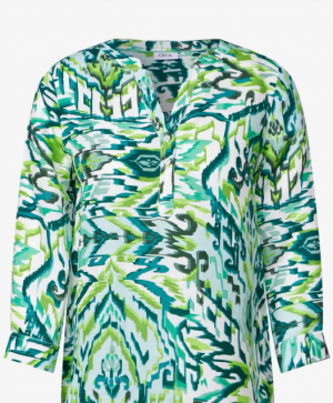 Blouse à motifs en lin mélangé – Image 7