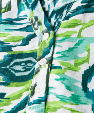 Blouse à motifs en lin mélangé – Image 6