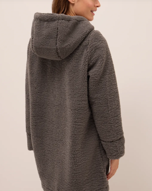 Manteau Teddy avec capuche Cécil Nouvelle Collection Automne/Hiver 2025 ( 42379) – Image 4