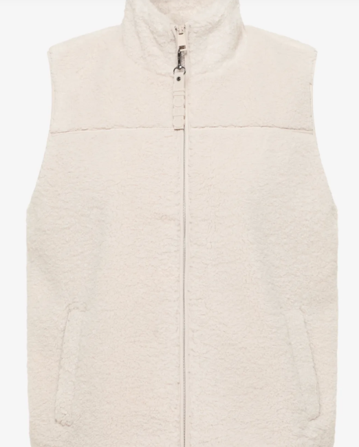 Gilet court en peluche Cécil Nouvelle Collection automne/Hiver 2025 ( 42321) – Image 3