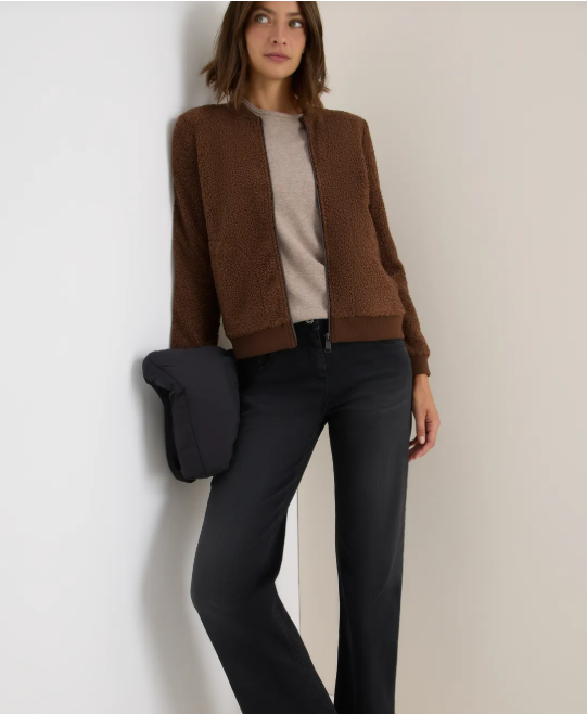 Veste Teddy Cécil Nouvelle Collection Automne/Hiver 2025 ( 42470)