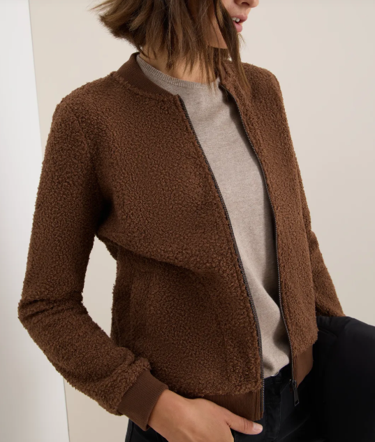 Veste Teddy Cécil Nouvelle Collection Automne/Hiver 2025 ( 42470) – Image 2