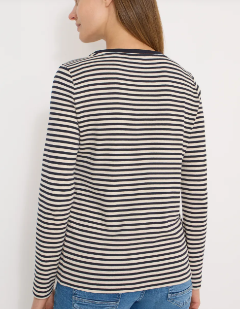 T-shirt à rayures Collection Printemps 2026 (42979) – Image 4