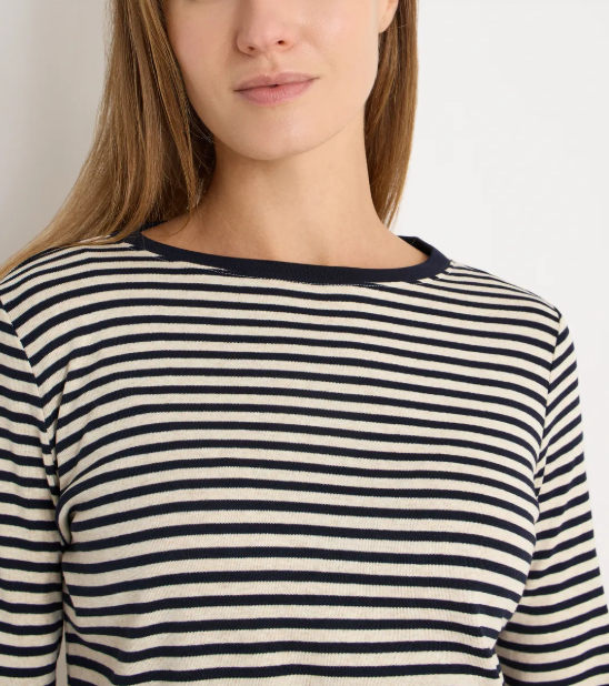 T-shirt à rayures Collection Printemps 2026 (42979) – Image 7